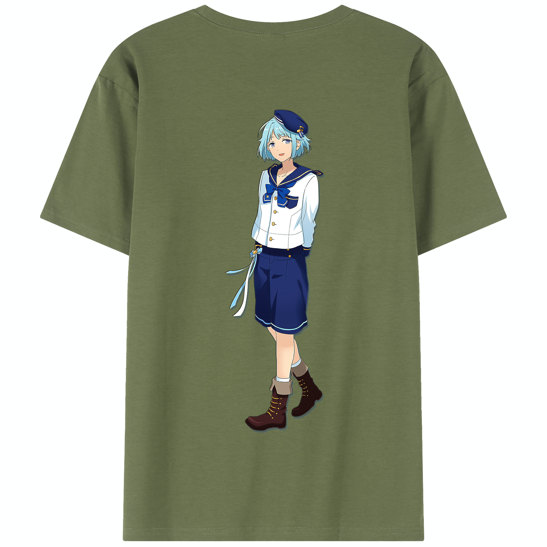 （画像用） あんさんぶるスターズ! Ensemble Stars 綿100％半袖Tシャツ（背面プリント）